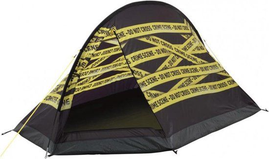 Easy Camp Image Crime Scene Bivakzak - 2 Persoons - Zwart/Geel