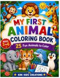 My First Animal Coloring Book