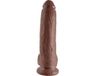 Pipedream King Cock - 9 Inch Cock - With Balls - Brown