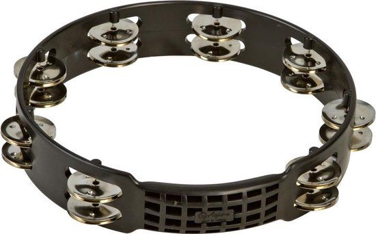 LP Latin Percussion LPA190 Aspire Plastic Tambourine Black