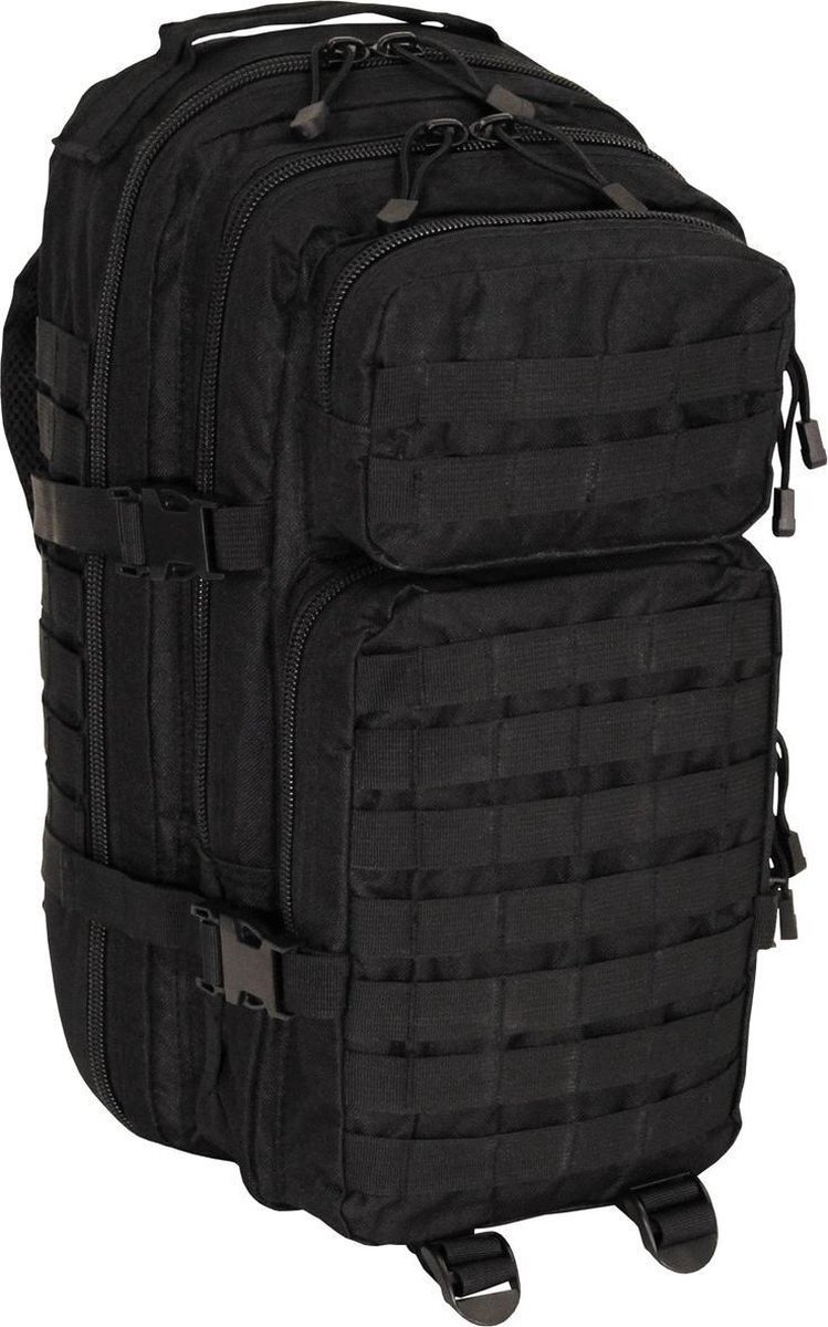 MFH - US Backpack - Assault I - "Basic" - Zwart