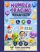 Number Tracing 21 to 40: Space Theme Counting and Place Value Math Workbook for PreK Kindergarten and Grade 1, Trace Count Write and Build Numbers 21 to 40, Ages 4 to 7
