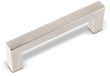 SOTECH 10 x Meubelgreep E3 Boorgatafstand 128 mm geborsteld Stanghandgreep / relinggreep