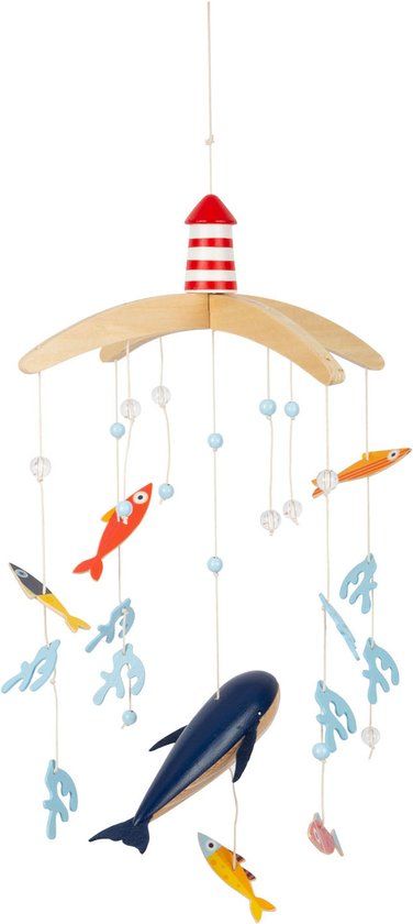 small foot - Houten Baby Mobiel Groot Oceaan - 40 cm