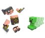 Mattel Minecraft Legends Creeper vs Piglin Bruiser Speelgoedfiguurset