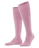 FALKE Airport M KH katoenwol, effen, 1 paar, lange herensokken, roze (Light Rose 8276), 41-42