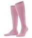 FALKE Airport M KH katoenwol, effen, 1 paar, lange herensokken, roze (Light Rose 8276), 41-42