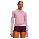 Under Armour Velociti Half Zip Hardloopshirt Dames - mauve, Maat XL