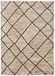 ECCOX - Hoogpolig tapijt Caire van polypropyleen met jute basis - zacht en zeer sterk tapijt - entreemat, woonkamer, eetkamer, slaapkamer, kleedkamer - beige (160 x 230 cm)
