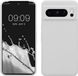 kwmobile telefoonhoesje geschikt voor Google Pixel 8 Pro - Hoesje met siliconen coating - Smartphone case in wit