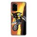 Beschermhoes Samsung Galaxy S20 Moto Cross zwart Beschermhoes