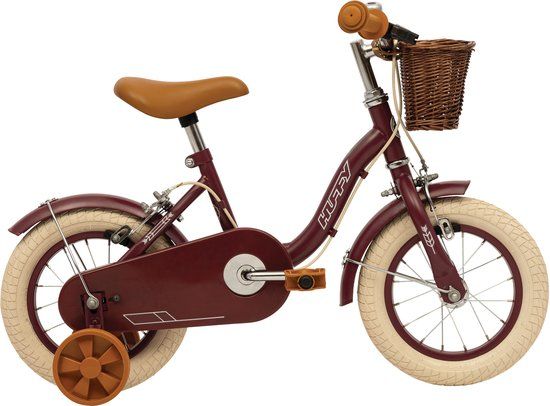Huffy Vintage 12 inch Kinderfiets bordeauxrood