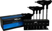 XLC TO-S32 Inbusset - T-Model - 2-10mm - 8 delig - Zwart/Rood