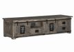 MASSIVMOEBEL24 meuble TV bois massif gris 200 cm