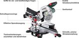 Metabo KGS 18 LTX BL 216 Accu-Invalzaag - 18V - Incl. 2 Accu's