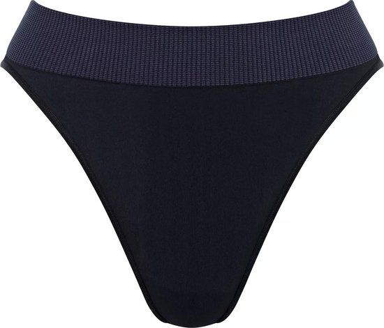 sloggi EVER Infused Aloe High leg Dames Onderbroek - Zwart - Maat L