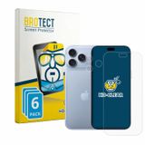 BROTECT Screenprotector voor Apple iPhone 18 Pro Max (Voor+Camera) - Folie Beschermfolie transparant 6 Stuks