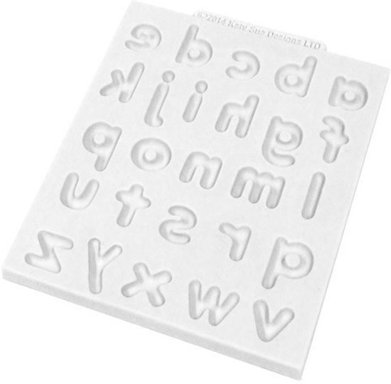 Katy Sue Mould Domed Alphabet - Lower Case