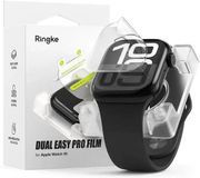 Ringke Dual Easy Pro - Screen Protector Geschikt voor Apple Watch 10 46MM - 2-Pack