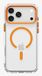 Spigen Ultra Hybrid Optik S MagFit Hoesje voor Apple iPhone 18 Pro Max / 17 Pro Max - Transparant Oranje