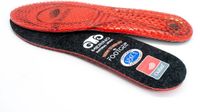 Footgel Ski Extreme Cold Merino Wol Inlegzolen - Zwart