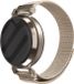 Strap-it bracelet de montre Milanais 14mm - Champagne or Inox bracelet milanais avec fermeture magnétique adapté à la Garmin Lily 2