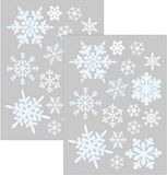 Anna's Collection Stickers de Noël flocons de neige