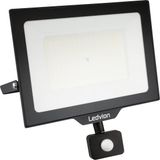 Ledvion ECO LED-schijnwerper buiten, Met Sensor, IP65, 150W, 110lm/W, natuurlijk wit, 4000K