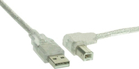 Inline 5m USB 2.0 Kabel - USB A / USB B - Zwart