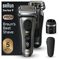 Braun Series 9 Pro+ 9565cc Elektrisch Scheerapparaat | Wet & Dry | Metallic