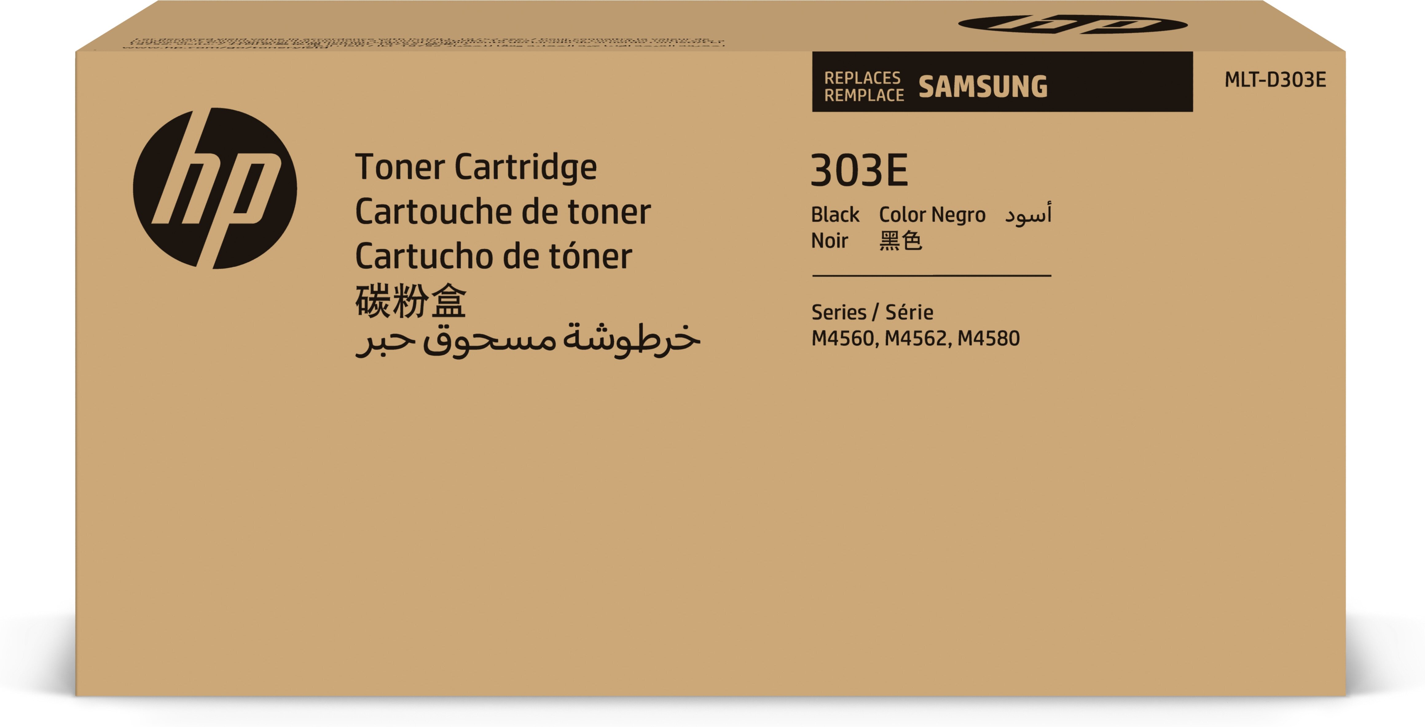 HP Samsung MLT-D303E zwarte tonercartridge met extra hoog rendement