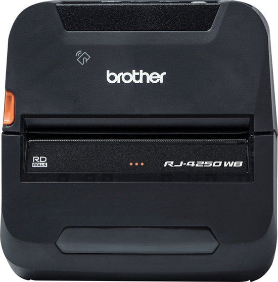 Brother RJ-4250WB Labelprinter - Draagbaar - WIFI - Bluetooth - USB - Zwart
