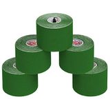 ALPIDEX Kinesiology Tape Groen 5 Rollen Sporttape Fysiotape