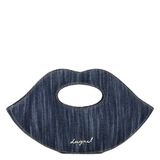 Desigual denim mini handtas blauw
