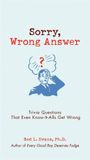 Tarcher Sorry, Wrong Answer E-book