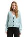 TOM TAILOR Gebreid vest turquoise
