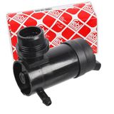 febi bilstein 107496 Waswaterpomp voor ruitenreinigingssysteem, met afdichtring, 1 stuk