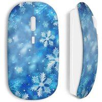 Maniacase Sneeuw Blauw Draadloze Muis
