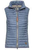 camel active Gewatteerd vest gemaakt van gerecycled polyamide - Maat womenswear-36 - Smoke Blauw