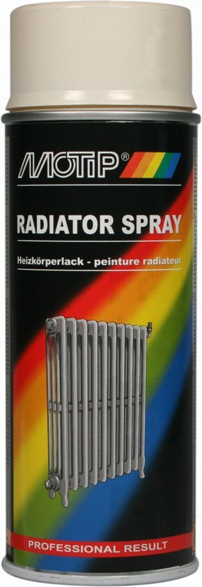 Motip 4077 Radiatorlak - Wit - 400 ml