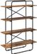 vidaXL Boekenplank - 4-laags - 100 x 35 x 140 cm - PB - Eikenhout