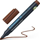 Schneider Schrijfwaren Schneider permanent marker - Maxx 130 - ronde punt - bruin
