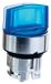 Schneider Electric ZB4BK1363 lichtschakelaar, frontplaat, Harmony XB4, metaal, 22mm, blauw, voor universele LED, 3 posities, vergrendelbaar