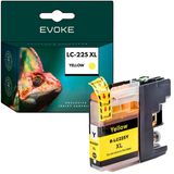 Evoke Yellow Ink Cartridge for Brother LC225XLY (16ml, 1280 Pages)