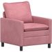 Vidaxl Canapé Rose 76 x 81 x 87,5 cm Velours