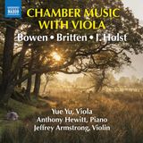 Outhere Naxos Yue He, Jeffrey Armstrong, Anthony Hewitt - Chamber Music With Viola (CD)