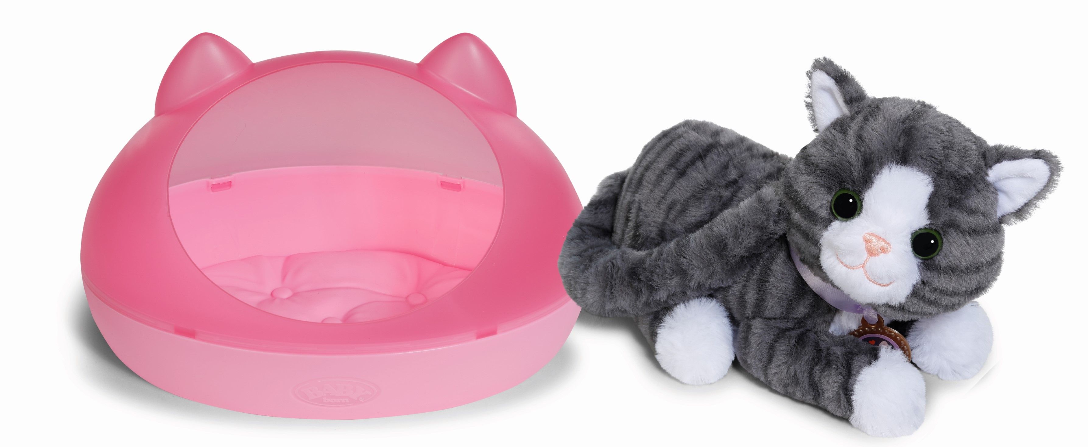 Zapf BABY born Kat Cookie met Mandje