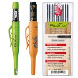 vasalat Pica Pica Dry marker for deep holes, graphite + Pica 150 red + 10 refills