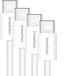 imoshion 4x USB-C naar USB-C Kabel - 1 meter - Snellader 60W