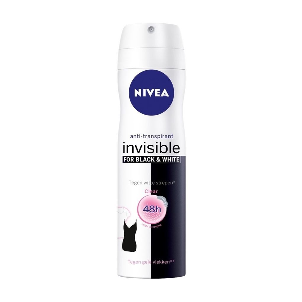 Nivea Invisible Black & White Clear - Deodorant